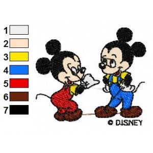 Disney Characters Embroidery Design 16